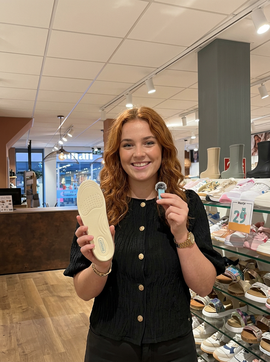 May, voetoloog bij Durlinger Venlo